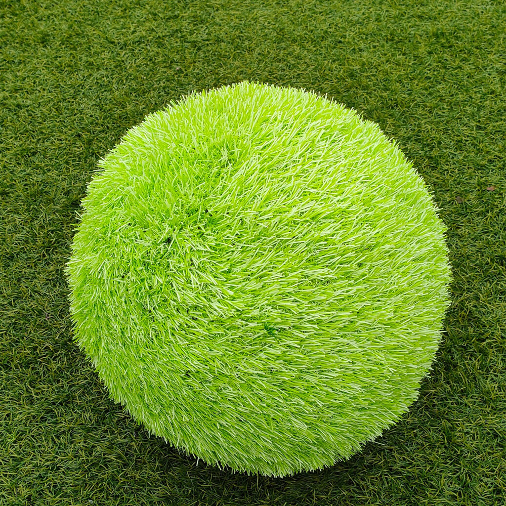 sfera di erba sintetica yellow lemon